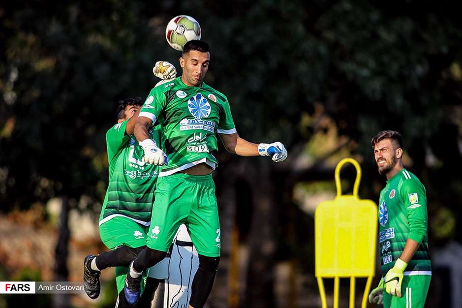 تمرین تیم فوتبال سایپا