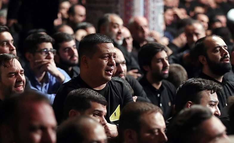  عزاداری شب دوم محرم در مسجد ارک تهران 