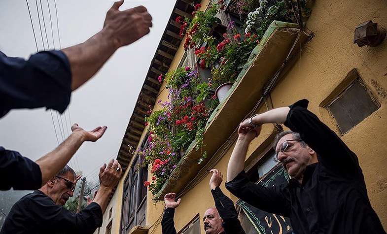 آیین سنتی علم بندان در ماسوله 