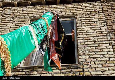 علم گردانی روستای هزاوه اراک 