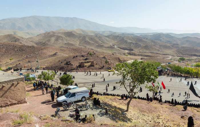 آیین «عَلَم خبری» در روستای خرو سفلی