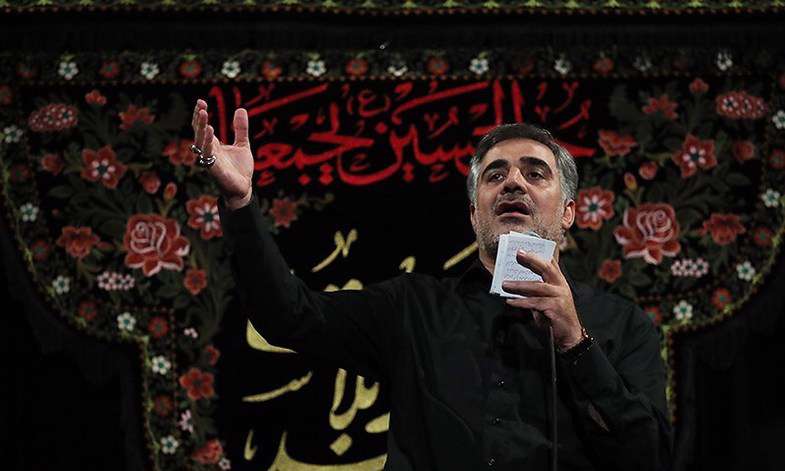  عزاداری شب دوم محرم در مسجد ارک تهران 