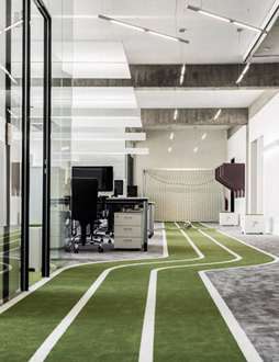 استفاده از چمن مصنوعی در چیدمان 