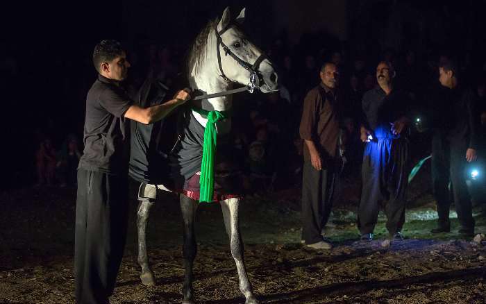 آیین عزاداری «چمری» دراسلام‌آباد غرب