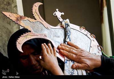 علم گردانی روستای هزاوه اراک 