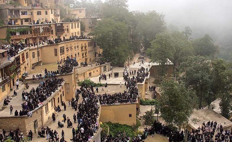 آیین سنتی علم بندان در ماسوله 