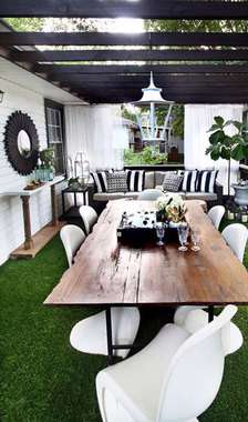 استفاده از چمن مصنوعی در چیدمان 