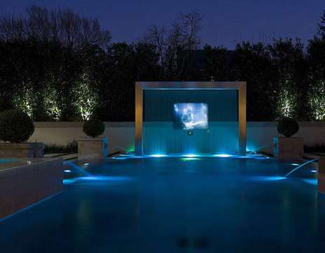 نمونه‌هایی از آبنماهای ساده و مدرن 