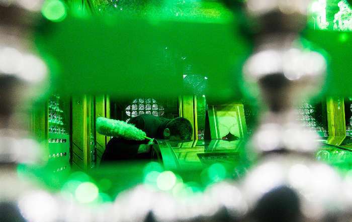 آئین غبارروبی آرامگاه مطهر حضرت عبدالعظیم حسنی(ع)