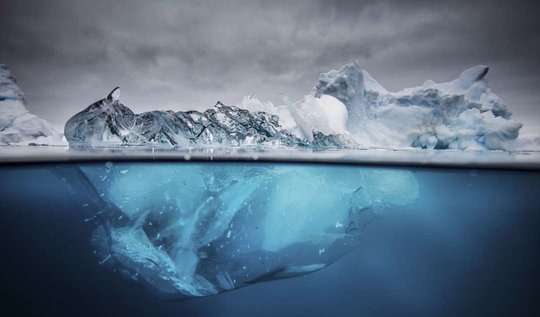 تصاویری از کوهای یخی 