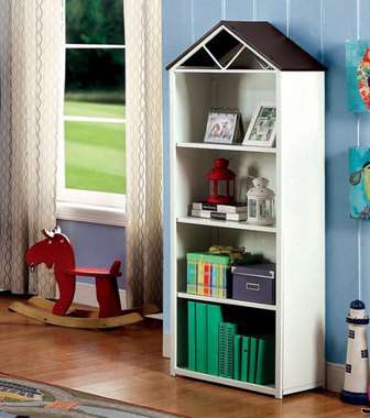 قفسه‌هایی برای نظم بخشیدن به اتاق کودکان 