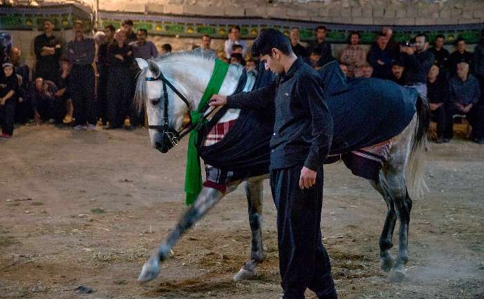 آیین عزاداری «چمری» دراسلام‌آباد غرب