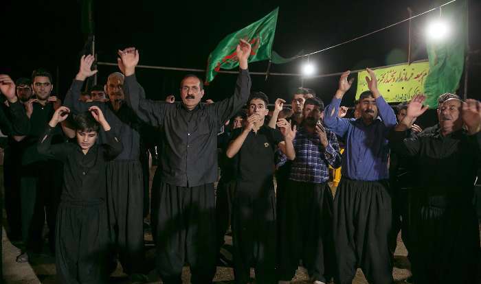 آیین عزاداری «چمری» دراسلام‌آباد غرب