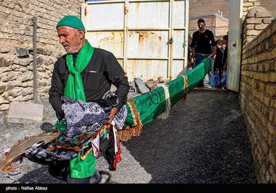 علم گردانی روستای هزاوه اراک 