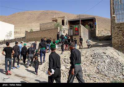 علم گردانی روستای هزاوه اراک 