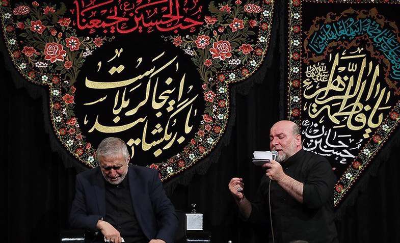  عزاداری شب دوم محرم در مسجد ارک تهران 