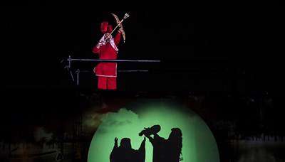 مراسم تعزیه خوانی سرباز کوچک ویژه شهادت حضرت علی اصغر( ع) 