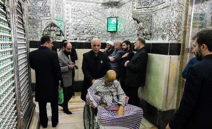 آئین غبارروبی آرامگاه مطهر حضرت عبدالعظیم حسنی(ع)