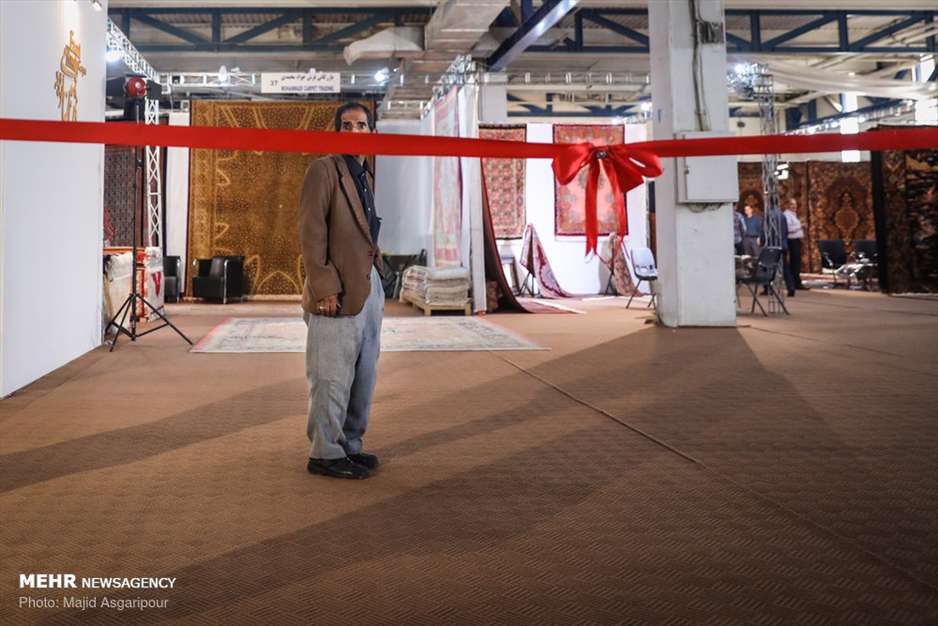 افتتاح نمایشگاه فرش دستباف