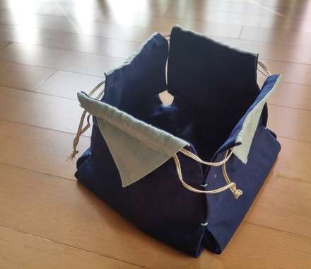 آموزش دوخت یک کیف به شکل گل 