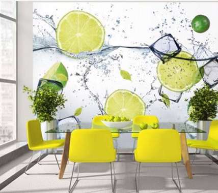 وقتی میوه‌ها به دیوارها جان می‌بخشند 