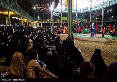 آیین تعزیه خوانی در روستای حصار-قزوین 