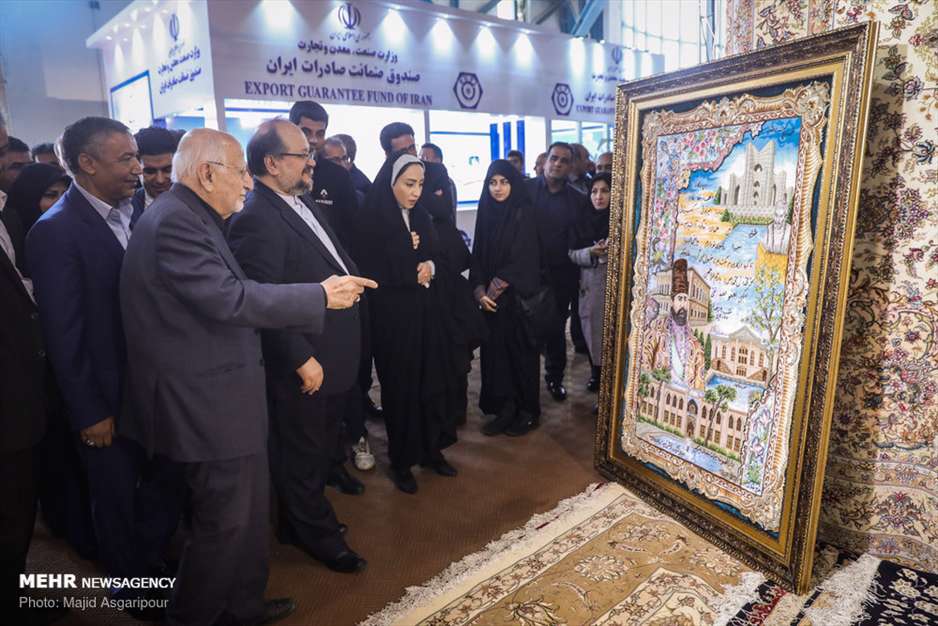 افتتاح نمایشگاه فرش دستباف