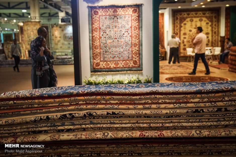 افتتاح نمایشگاه فرش دستباف