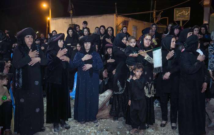 آیین عزاداری «چمری» دراسلام‌آباد غرب