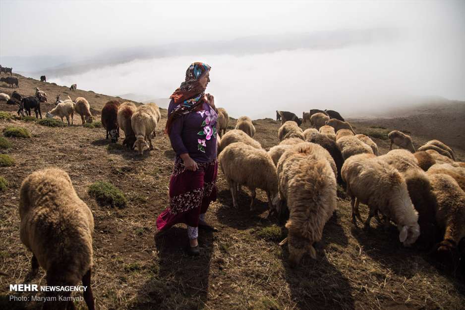 زندگی عشایر کرمانج خلخال