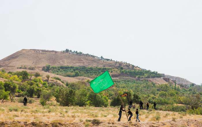 آیین «عَلَم خبری» در روستای خرو سفلی