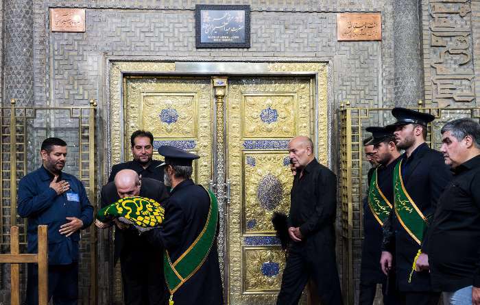 آئین غبارروبی آرامگاه مطهر حضرت عبدالعظیم حسنی(ع)