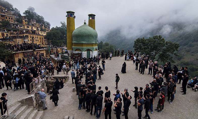 آیین سنتی علم بندان در ماسوله 