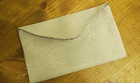 آموزش تصویری دوخت یک کیف پول ساده 