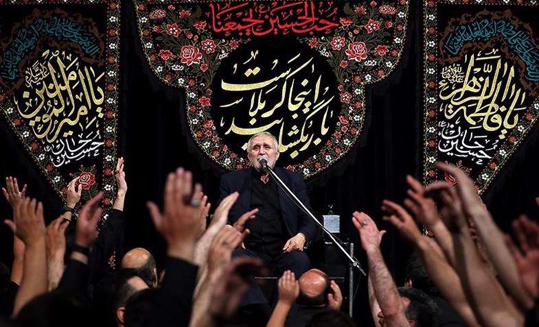  عزاداری شب دوم محرم در مسجد ارک تهران 