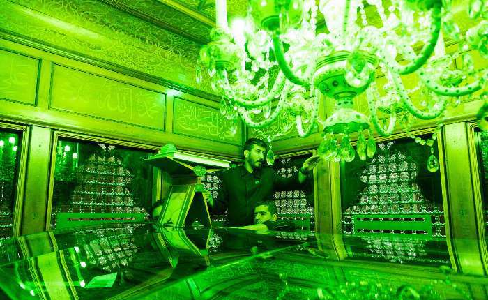 آئین غبارروبی آرامگاه مطهر حضرت عبدالعظیم حسنی(ع)