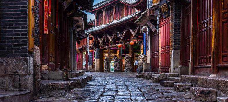 شهر توریستی لیجیانگ در چین 