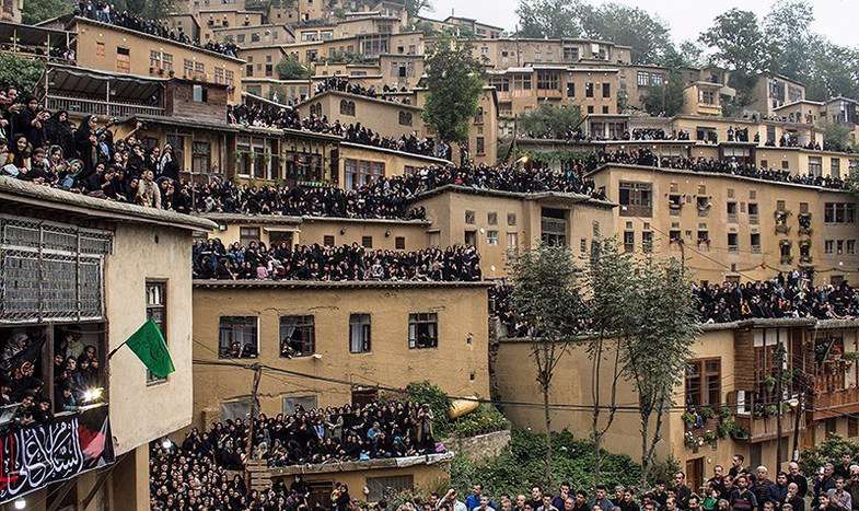 آیین سنتی علم بندان در ماسوله 