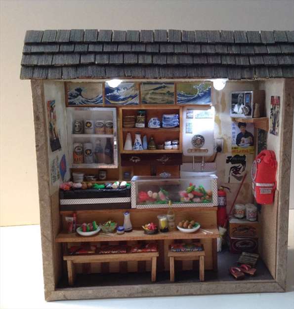 خانه‌های ژاپنی مینیاتوری، ترکیب هنر و خلاقیت 