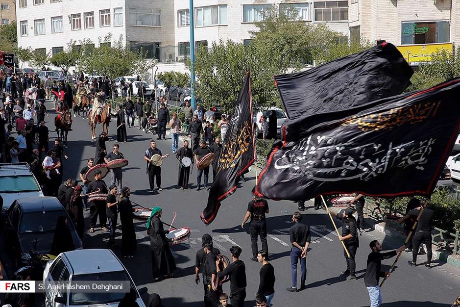 کاروان نمادین اسرای کربلا