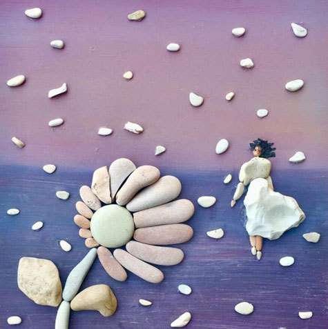 ایده‌هایی برای ساخت یک تابلوسنگ زیبا 