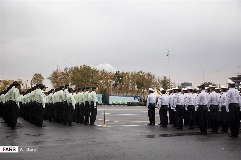 صبحگاه مشترک نیروی انتظامی