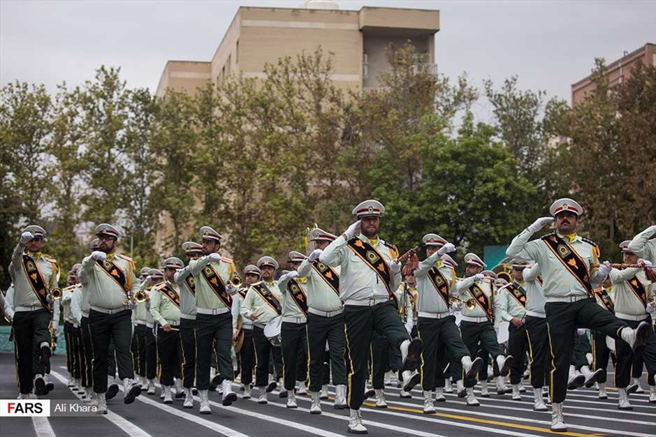 صبحگاه مشترک نیروی انتظامی