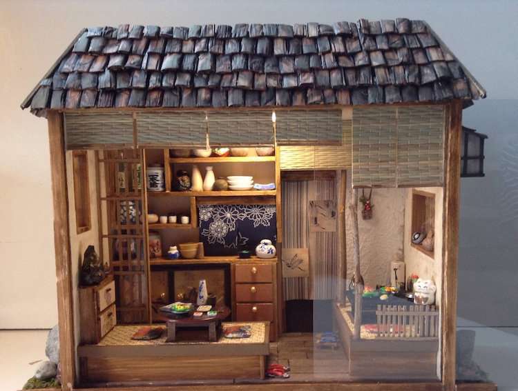 خانه‌های ژاپنی مینیاتوری، ترکیب هنر و خلاقیت 