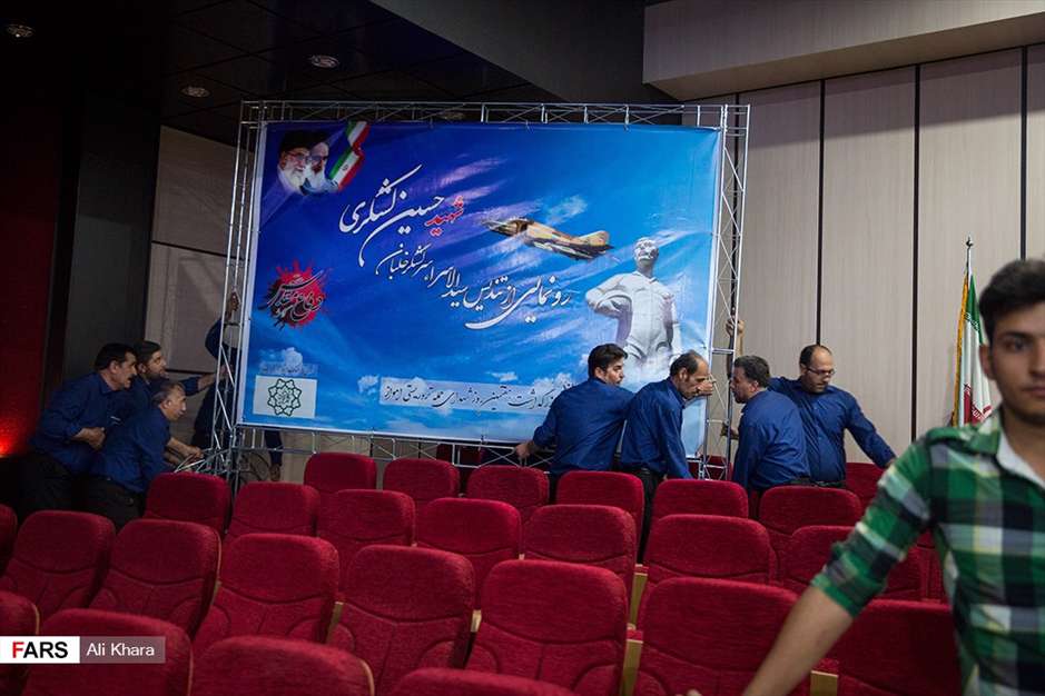 رونمایی از تندیس شهید سرلشکر حسین لشکری