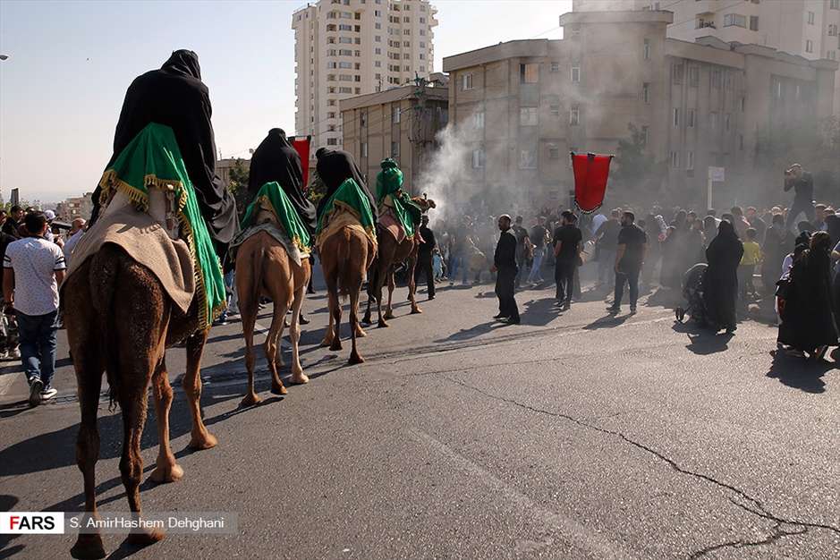 کاروان نمادین اسرای کربلا