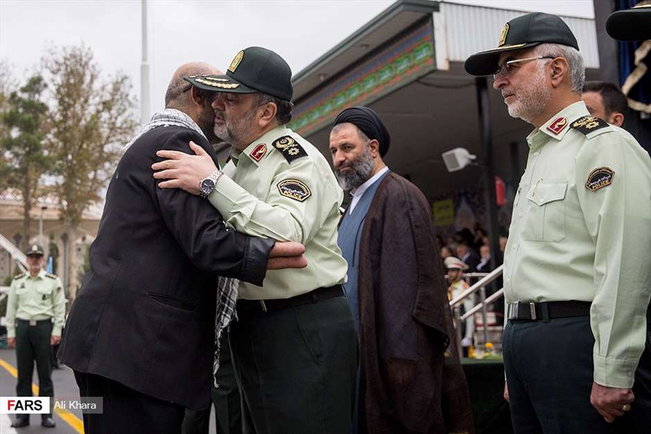 صبحگاه مشترک نیروی انتظامی