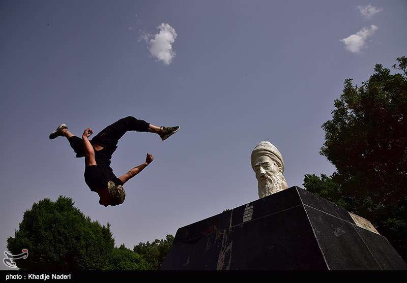 پارکور در اصفهان 
