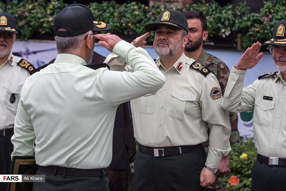 صبحگاه مشترک نیروی انتظامی