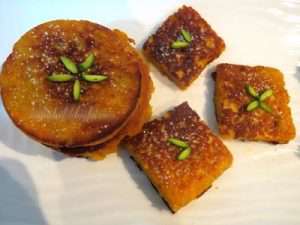 دسر کدو حلوائی
